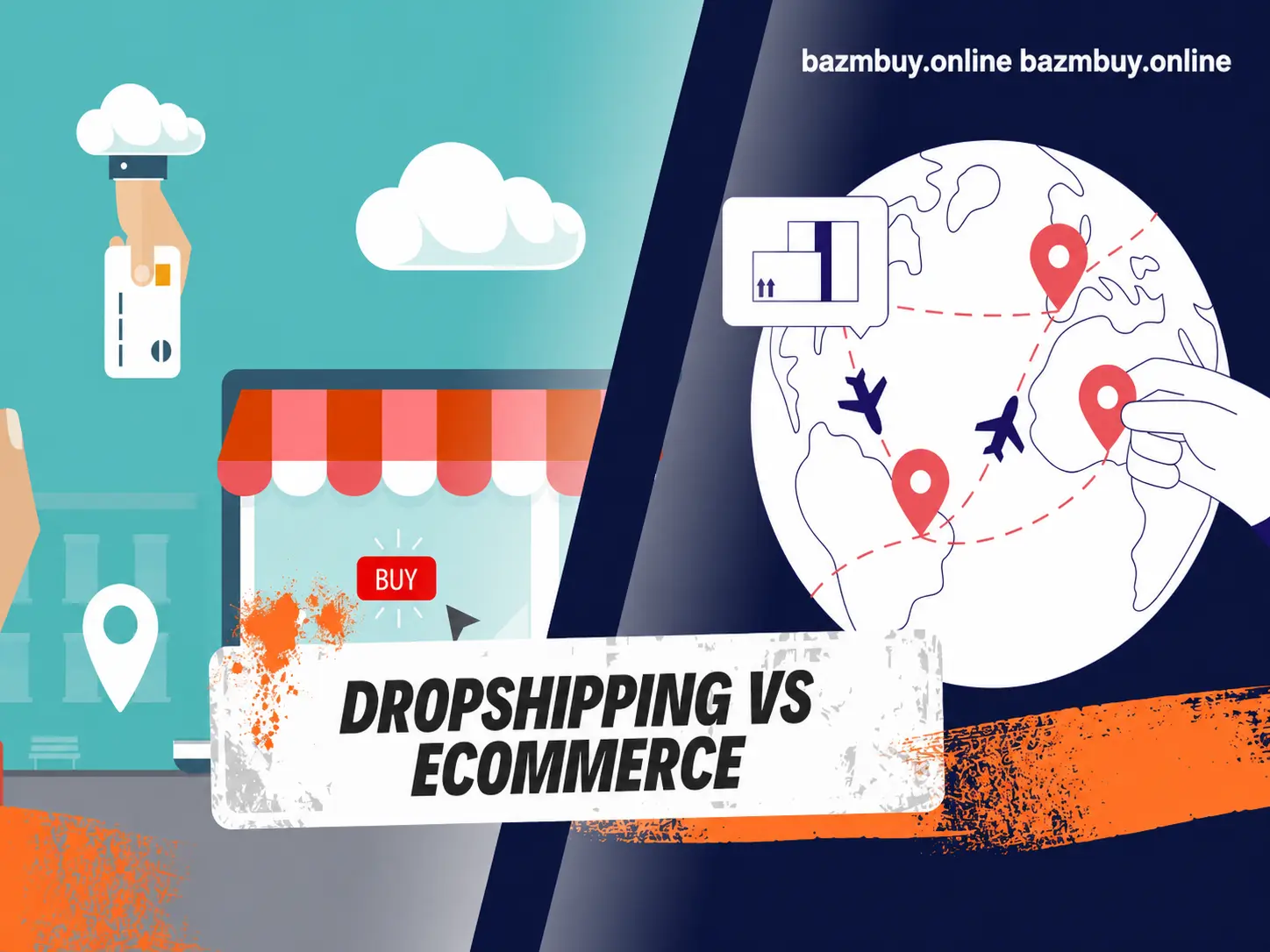 Dropshipping vs ecommerce