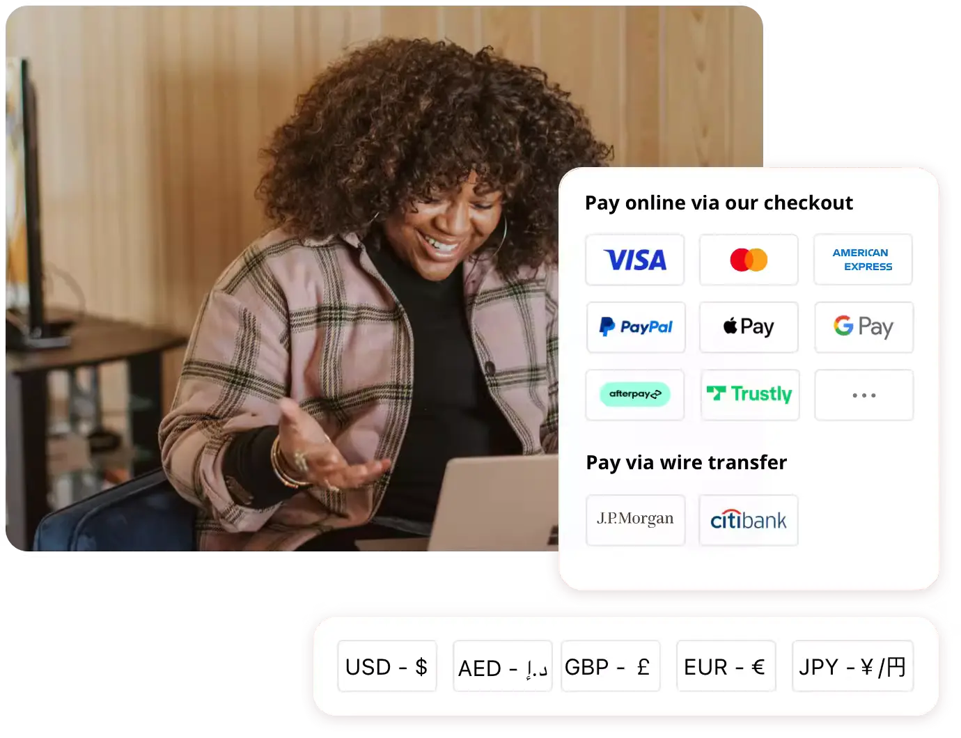 Secure payment options for sourcing orders