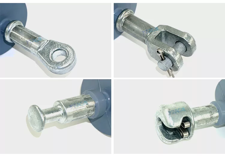 High Voltage Insulation Electrical Insulators Polymer Composite Suspension 70KN 25kv Insulator